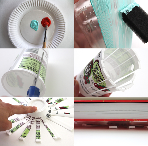 DIY Recycled Vases & Flowers